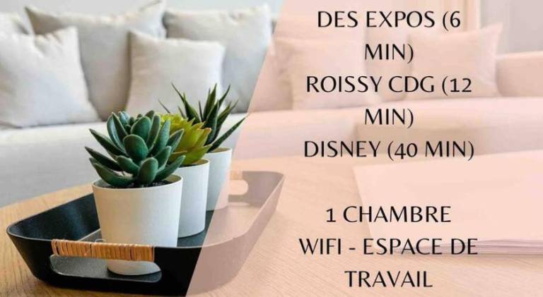 Apartment with 1 room for 5 persons in Villepinte