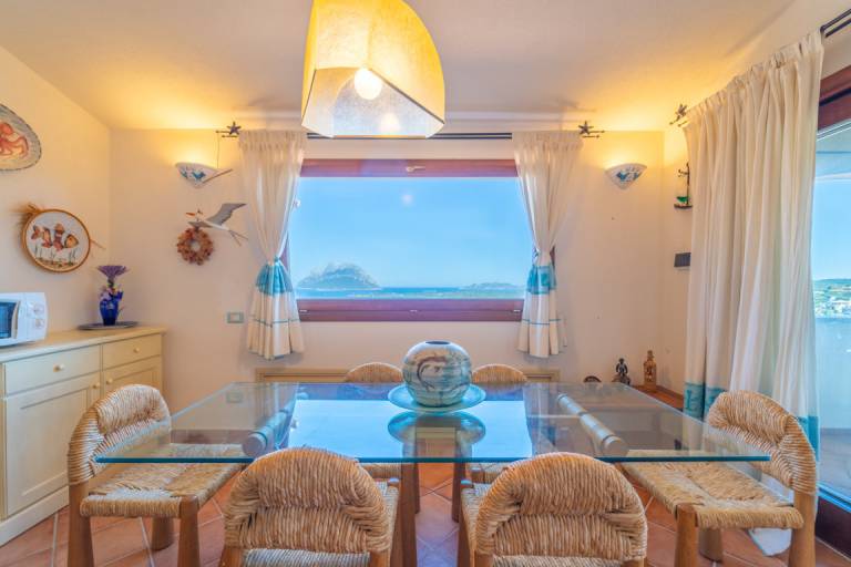 Rental apartment with terrace & yard | Beach view in Loiri Porto San Paolo
