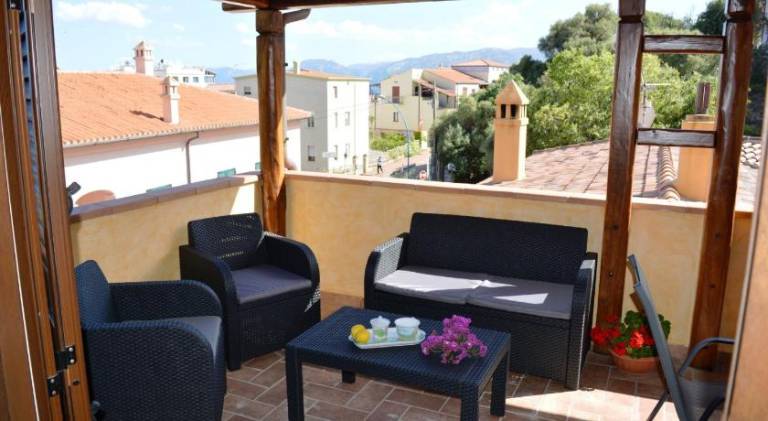 Apartment with grill & patio in Dorgali