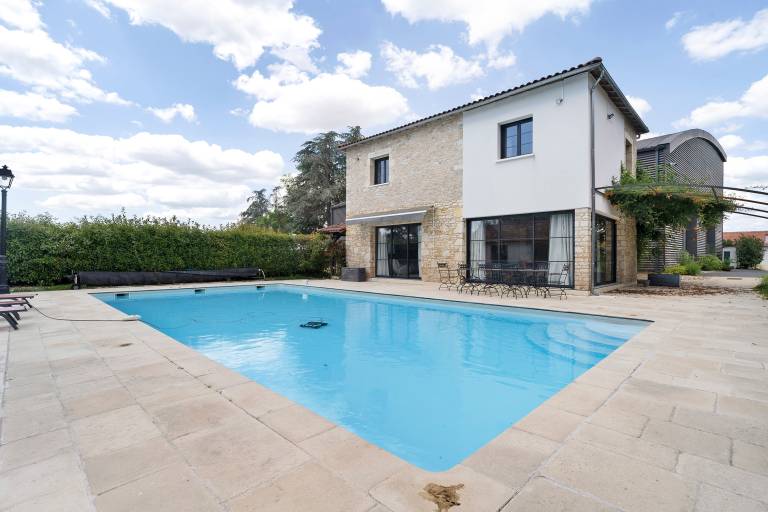 Ferienhaus in Bergerac f&uuml;r max. 10 Personen am Atlantik