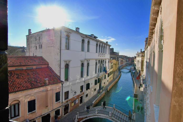 Ca Grimani panoramic view and comfort