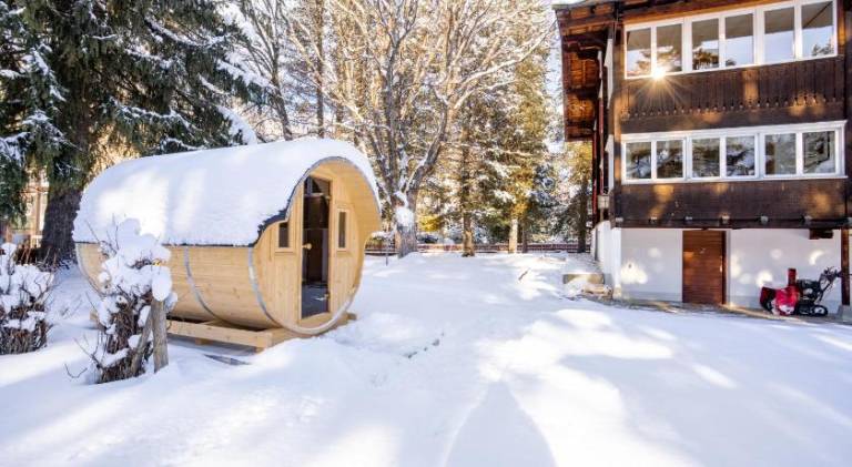 Chalet with patio & garden in Davos