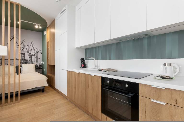 Ks Jerzego Popie uszki 20A Gda sk Comfortable Studio Air Conditioning — photo 3