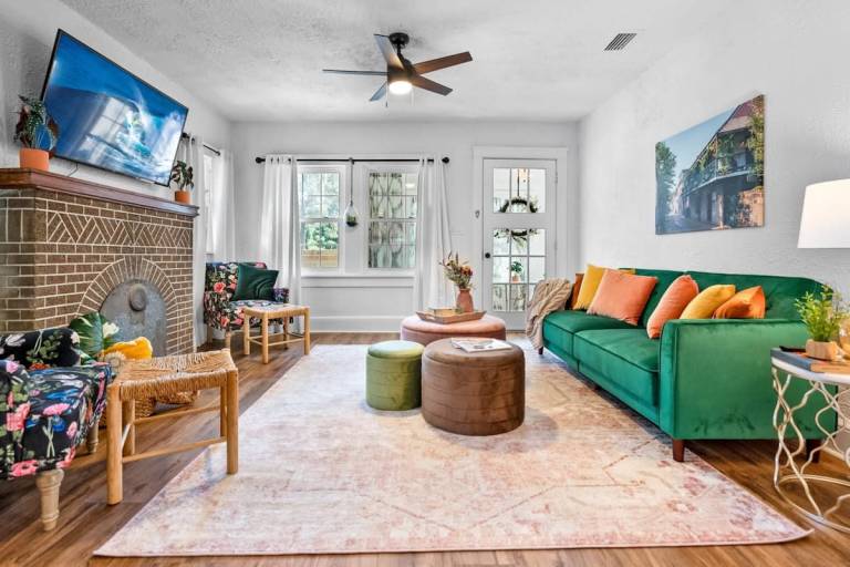 Child-friendly beautiful house with garden, hot tub & grill | Perfect for remote work | Pets allowed in St. Augustine, FL