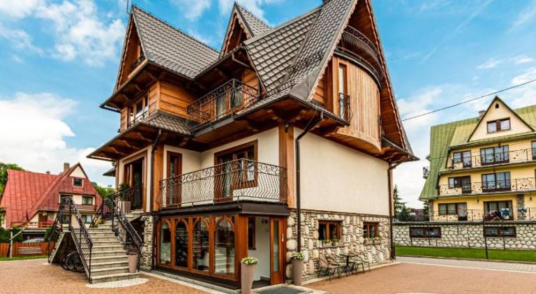 Domek w stylu alpejskim Gliczarów Górny