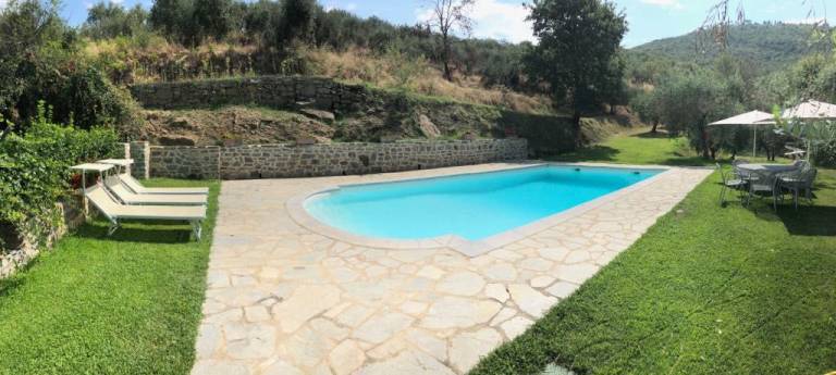 Villa with private pool, barbecue & yard | Panoramic view — photo 5