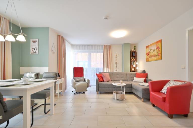 Ferienwohnung mit Hund in Dahme f&uuml;r max. 2 Personen