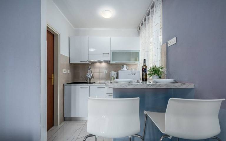 Studio flat with terrace and sea view Rabac, Labin (AS-16022-a) — photo 2