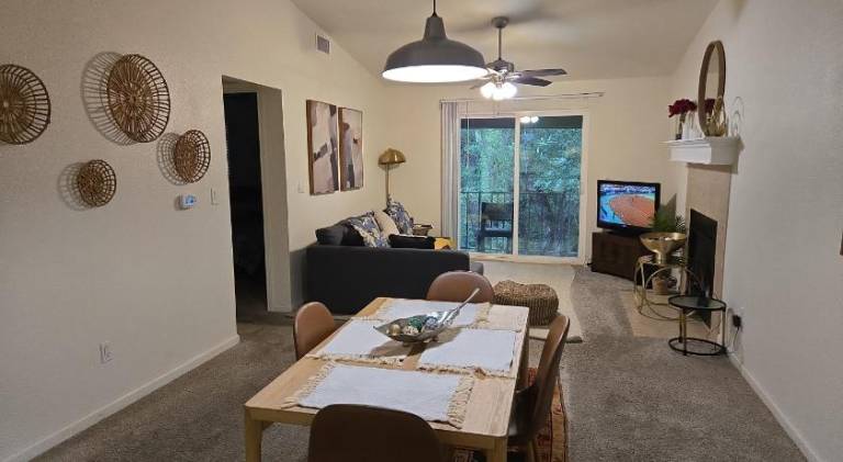 Fully equipped beautiful apartment with yard, patio & pool | Pet-friendly in Dallas, TX