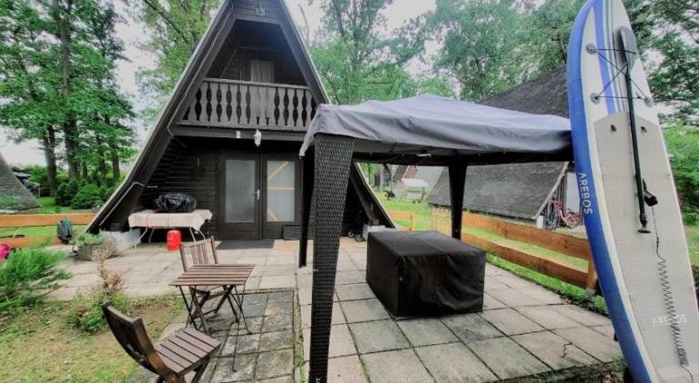 Finnhutte Strandbad Adria in Dessau-Rosslau