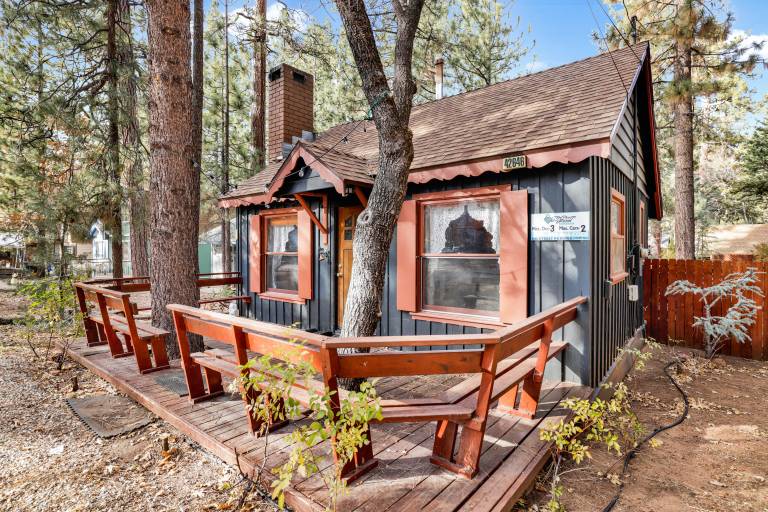 Family-oriented charming cabin with barbecue & jacuzzi | Lake view | Dogs allowed — photo 2