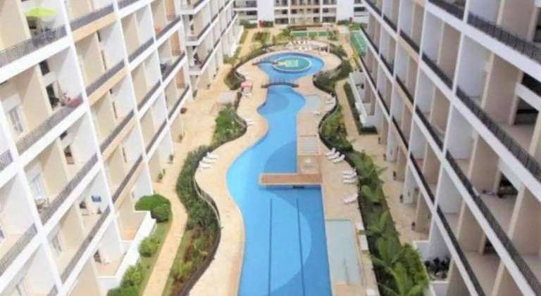 Serviced apartment with terrace, barbecue & yard in Brasília