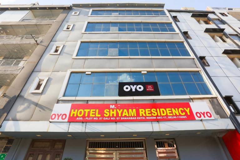 Hotel OO HOTEL SHYAM RESIDENCY Near Samaypur Badli Metro