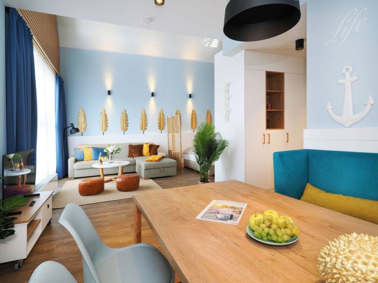 1-Raum-Ferienwohnung mit Balkon zur Seeseite in Heringsdorf