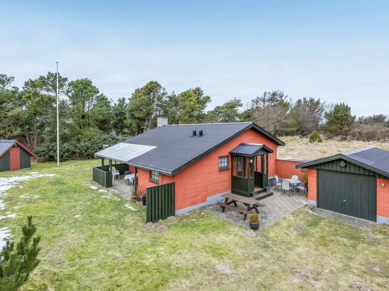 Ferienhaus mit Hund inNr. Lyngby Strand, Løkken  f&uuml;r max. 4 Personen