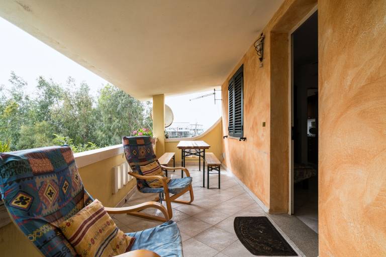 Apartment 'Casa Nel Centro Di Budoni' with Balcony and Air Conditioning in Budoni