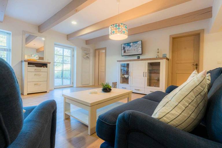 Rental apartment with patio, sauna & yard | Pets are welcome in St. Peter-Ording