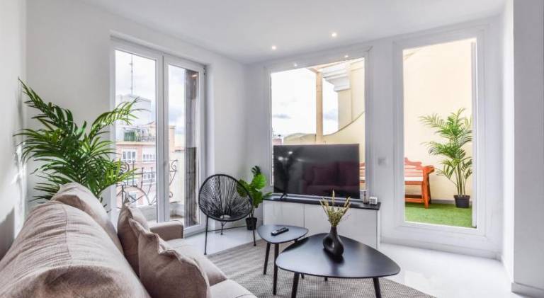 Holiday apartment with 2 rooms for 4 persons in Madrid
