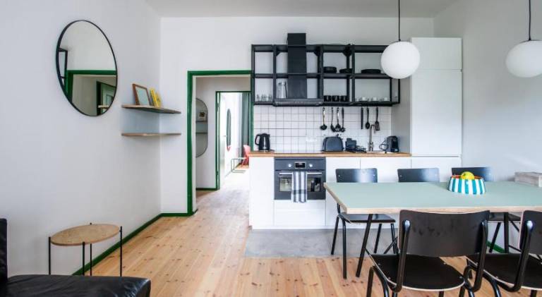75 m&sup2; Apartment mit Hotelservice