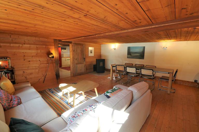 Chalet mit Hund in Evolène, Les Haudères für max. 6 Personen Chalet mit Hund in Evolène, Les Haudères für max. 6 Personen
