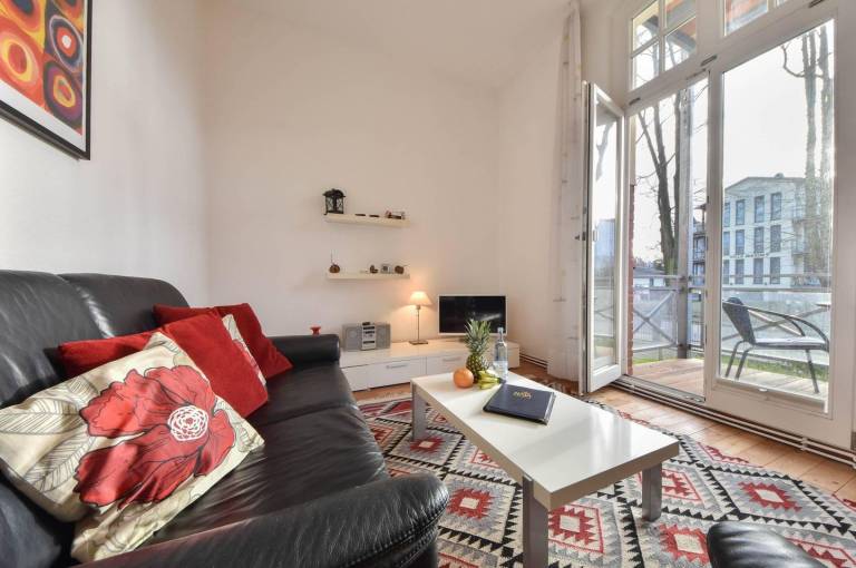 Ferienwohnung mit Hund in Seebad Heringsdorf f&uuml;r max. 2 Personen