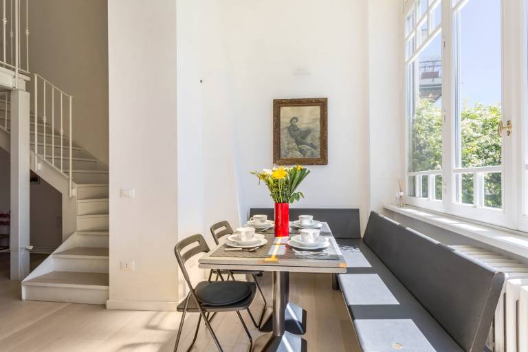 Apartment with fast internet & yard | Near Como Cathedral | Garden view — photo 4