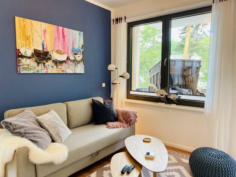 Willkommen in der Ferienwohnung Strandkorb & Meer in den Parkvillen Baabe — photo 3