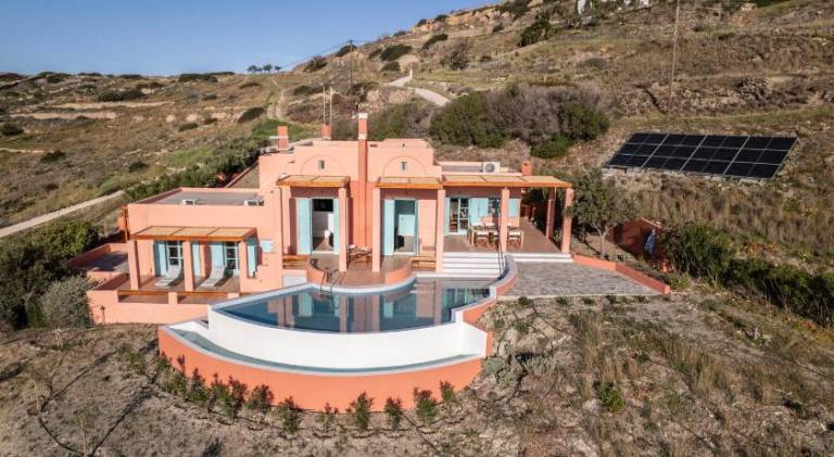 Villa Malia, Eco-Chic, Tranquility, Sea Views & Luxury Cycladic Island Escape — photo 4