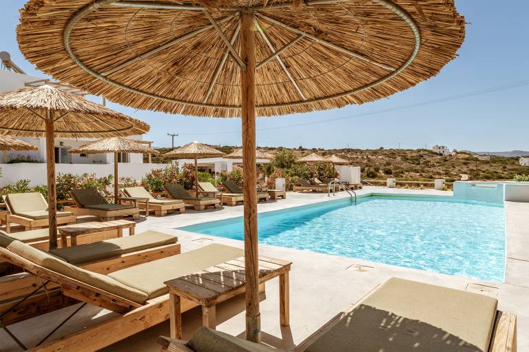 Aparthotel with garden, terrace & fast internet | Sea view | Suitable for remote work in Naxos