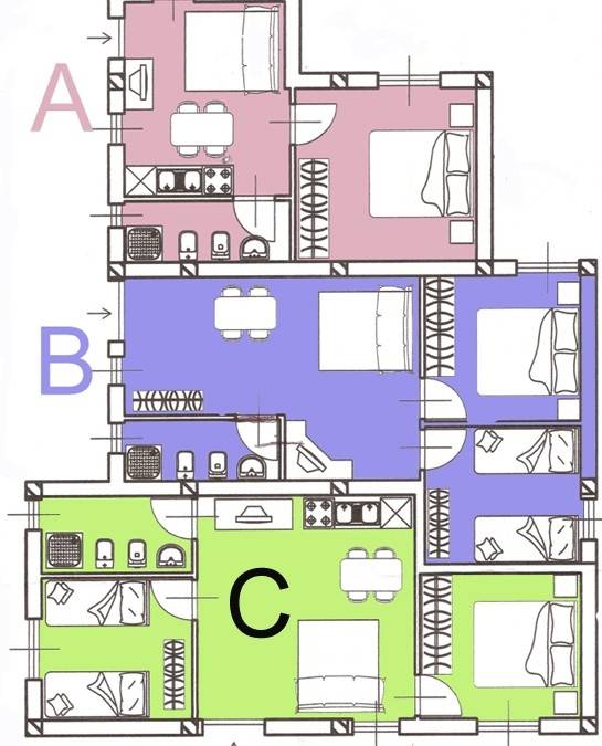 Rental apartment with yard — photo 4