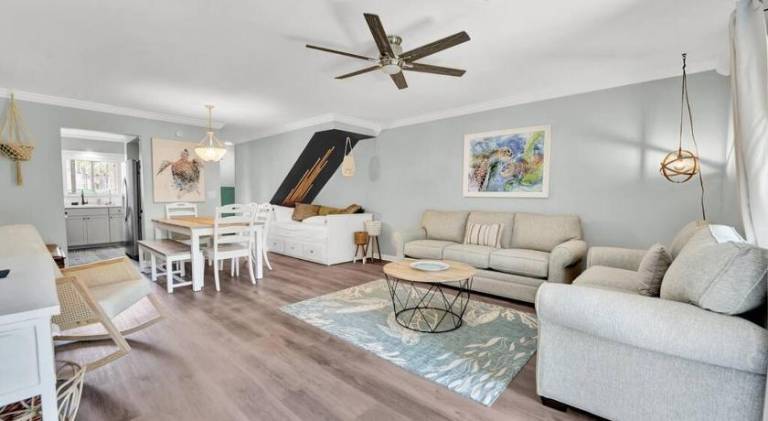 Playa Tortuga-5 min walk to the beach in Bay City, AL