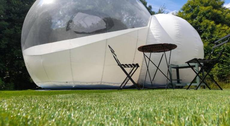 Tent with pool & hot tub | Pets are welcome in Bayeux