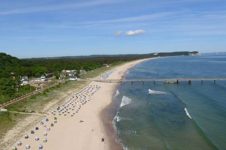 strandnahes Haus, Balkon, Nutzung vom AHOI Erlebnisbad in Sellin - Villa Playa — photo 3