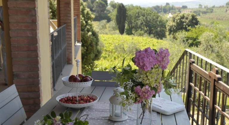 Farm with barbecue, terrace & garden in Gambassi Terme