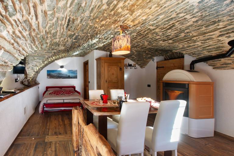 Ferienwohnung in Chez Les Merloz, Bionaz f&uuml;r max. 2 Personen