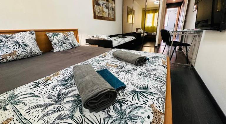 The NICE - 3 rooms, 3air cond, 3TV, 3fans, 2 wc, WIfi everywhere 5min aeroport, train, beach, 1min t in Thiers