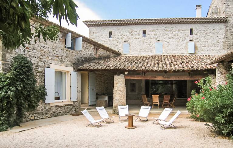 Ferienhaus in Lussan, Fons-sur-Lussan f&uuml;r max. 16 Personen