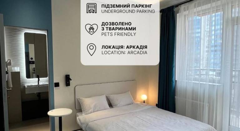 24 m&sup2; Apartment mit Hotelservice