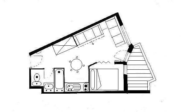 25 m² Studio ∙ 1 Schlafzimmer ∙ 4 Gäste – Bild 13