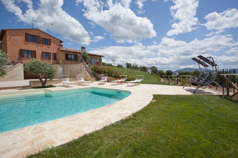 Villa San Lorenzo, AirCo, Jacuzzi & Privato Pool near Montone — photo 2