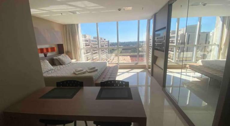 Flat Particular no Jade Brasilia - Arejado e Rigorosa Limpeza! in Brasília