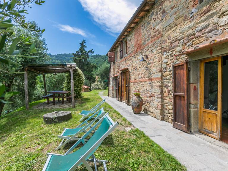 Ferienhaus in Pescia, Pracando für max. 6 Personen