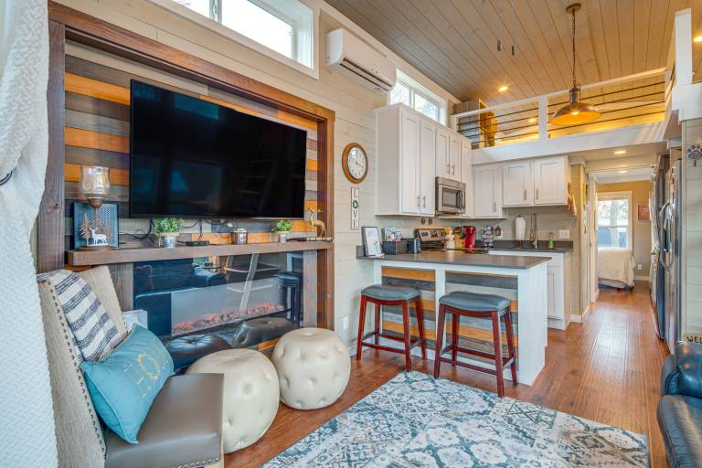 Tiny Home in Flat Rock Easy Access to I 26