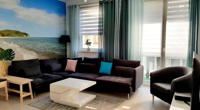 Holiday apartment with 2 rooms for 4 persons in Sopot