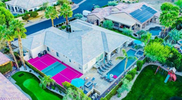 Vacation home with pool & hot tub | Perfect for remote work in Indio, CA