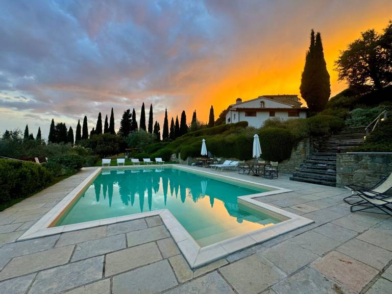 Ferienhaus in Loro Ciuffenna, San Giustino Valdarno f&uuml;r max. 8 Personen