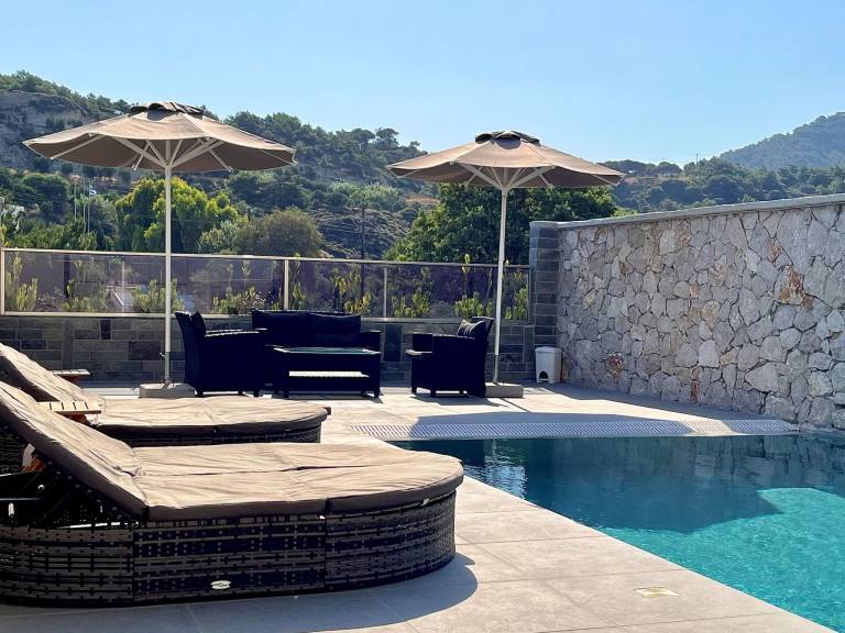 Ferienhaus in Petaloudes, Dodekanes, Griechenland