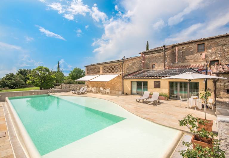Chic Apartment "Mandorlo en Brotes" Tuscany, Shared Pool & Jacuzzi, Air Conditioning — photo 3