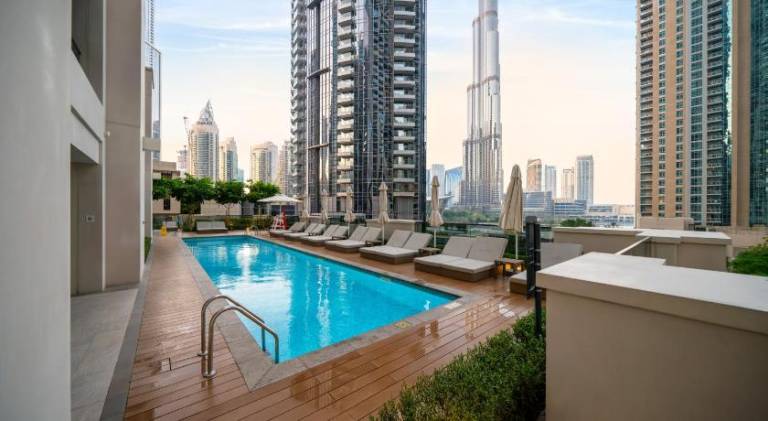 Stunning 2BR with Full Burj View in the Opera District in Dubai