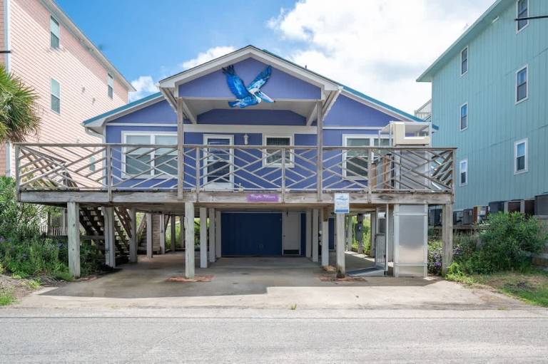 House with hot tub | Beach view in Carolina Beach, NC